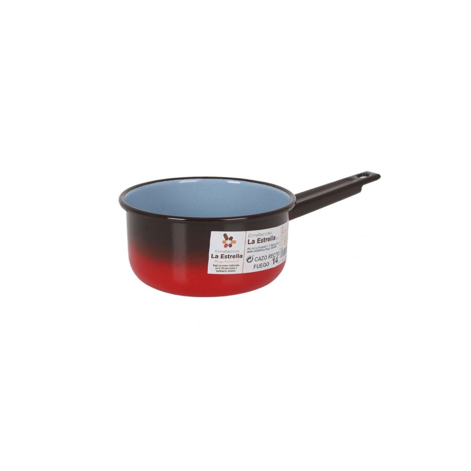 Fuego Saucepan Enameled Steel 14cm La Estrella