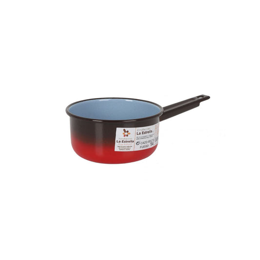 Fuego Saucepan Enameled Steel 14cm La Estrella