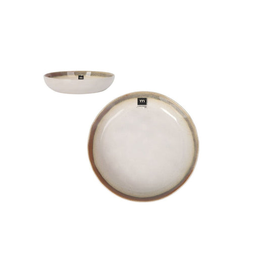 Fustam 21x4cm Pasta Bowl Irregular shape Stoneware