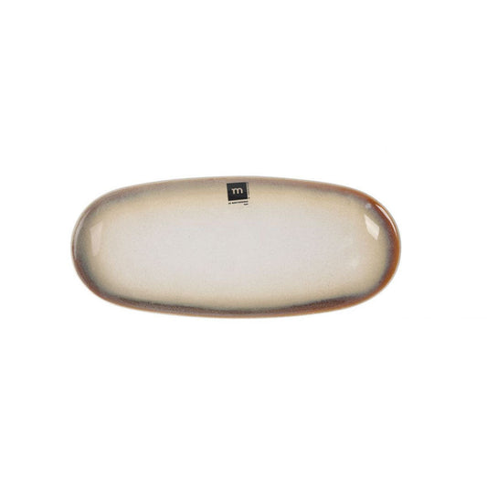 Fustam 29x13.5cm Dessert plate starters tapas dish Irregular shape