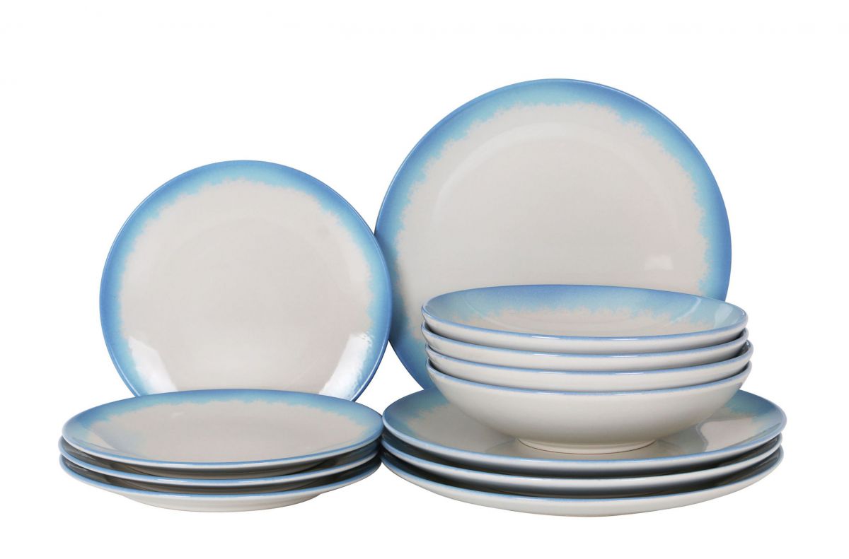 Ibiza 12pcs Dinner set Dinner service dinner plates bowls