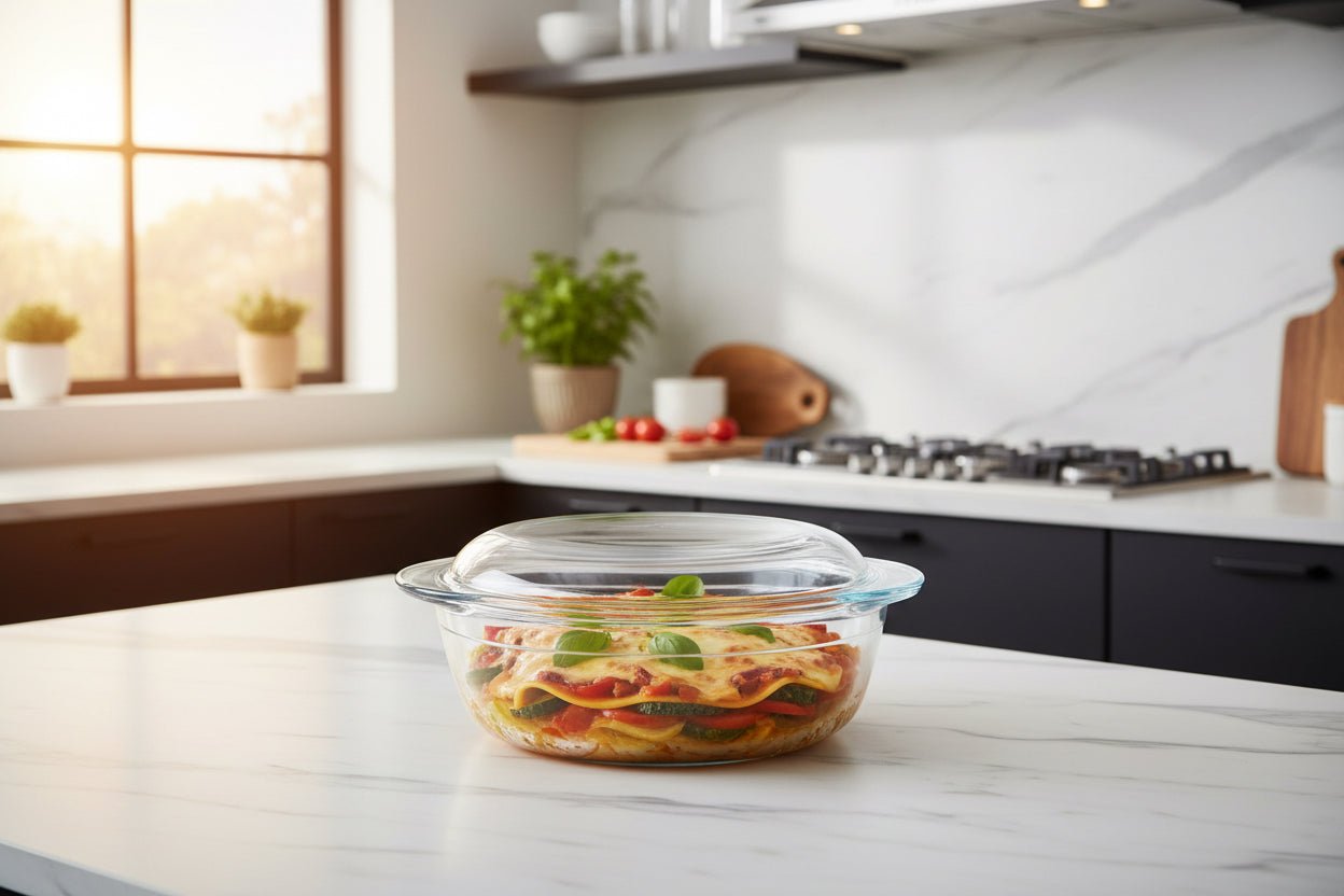 Oven Roasting dish Casserole With lid 2.2L