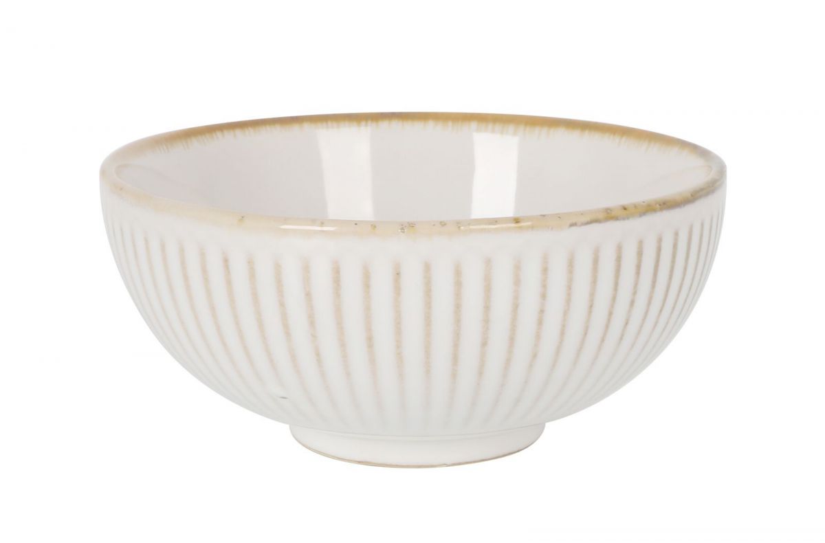 Milky Cream 15.7x7.2cm Cereal Bowl Stoneware