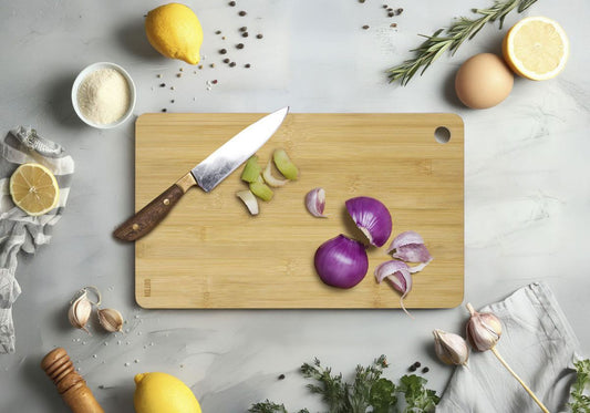 Cutting board 45X27cm Large bamboo chopping board Quttin