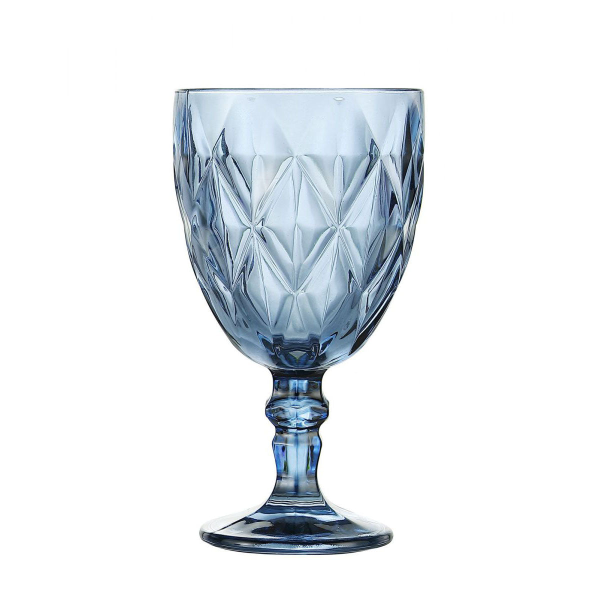 Syros Blue Vintage Red wine glasses 350ml
