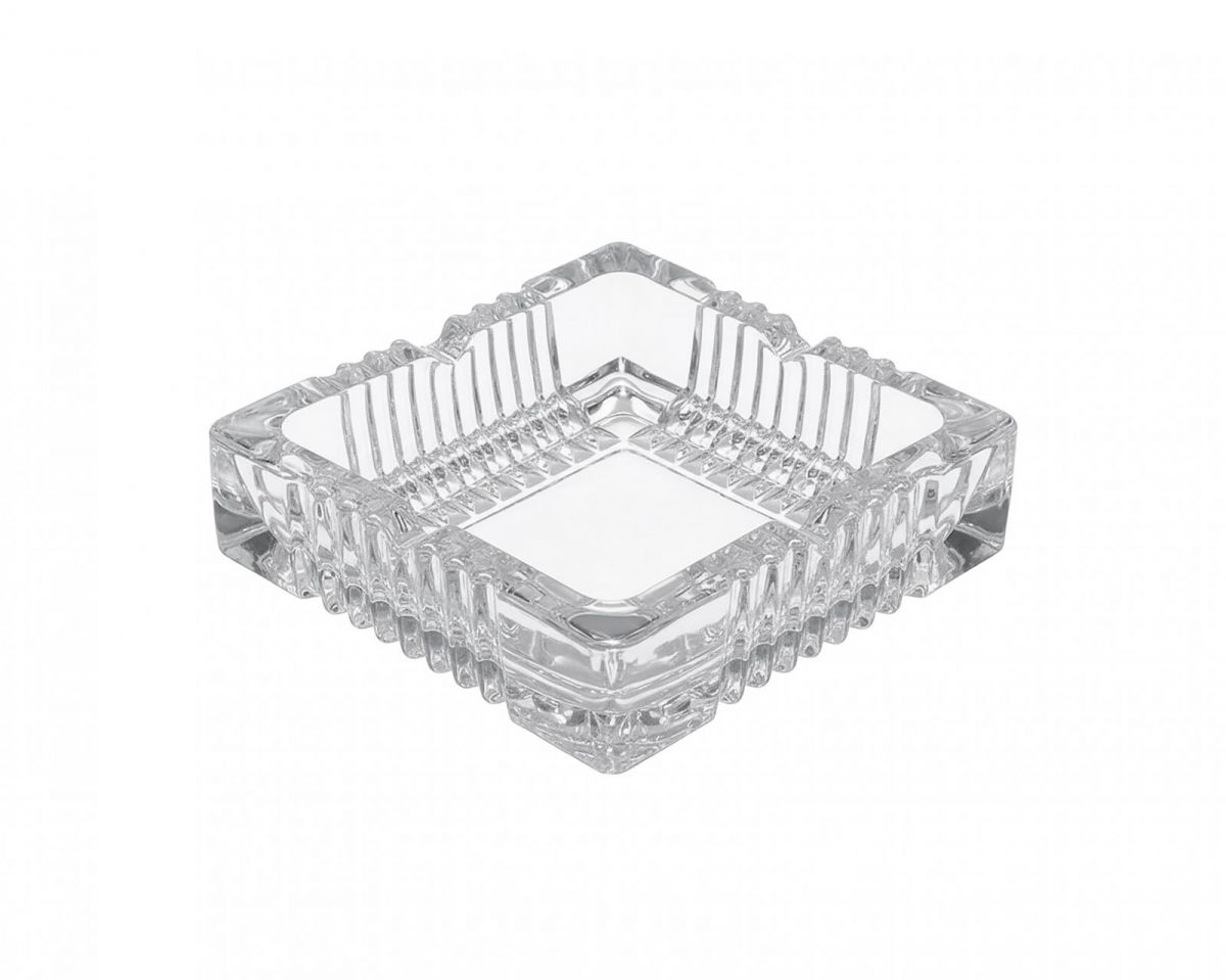 Glass Ashtray square 10.4x10.4cm