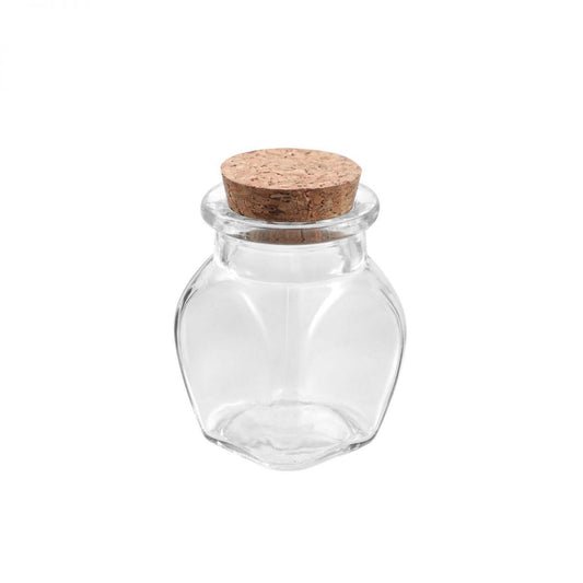 Kitchen Jar glass 60ml with cork