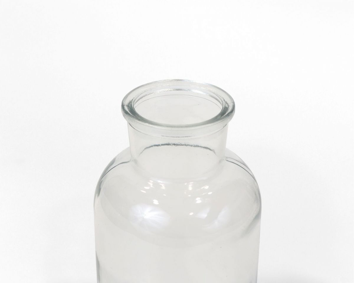 Round Glass Bottle with cork 250ML wine liquor olive oil wine WIDE NECK FRASCA
