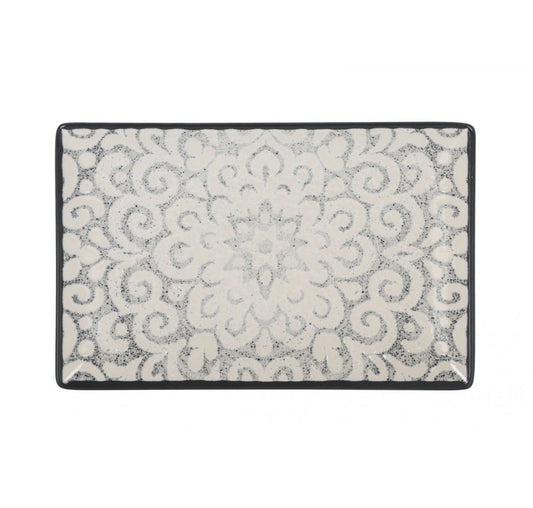 Azurill rectangular 20x13cm tapas sushi dish