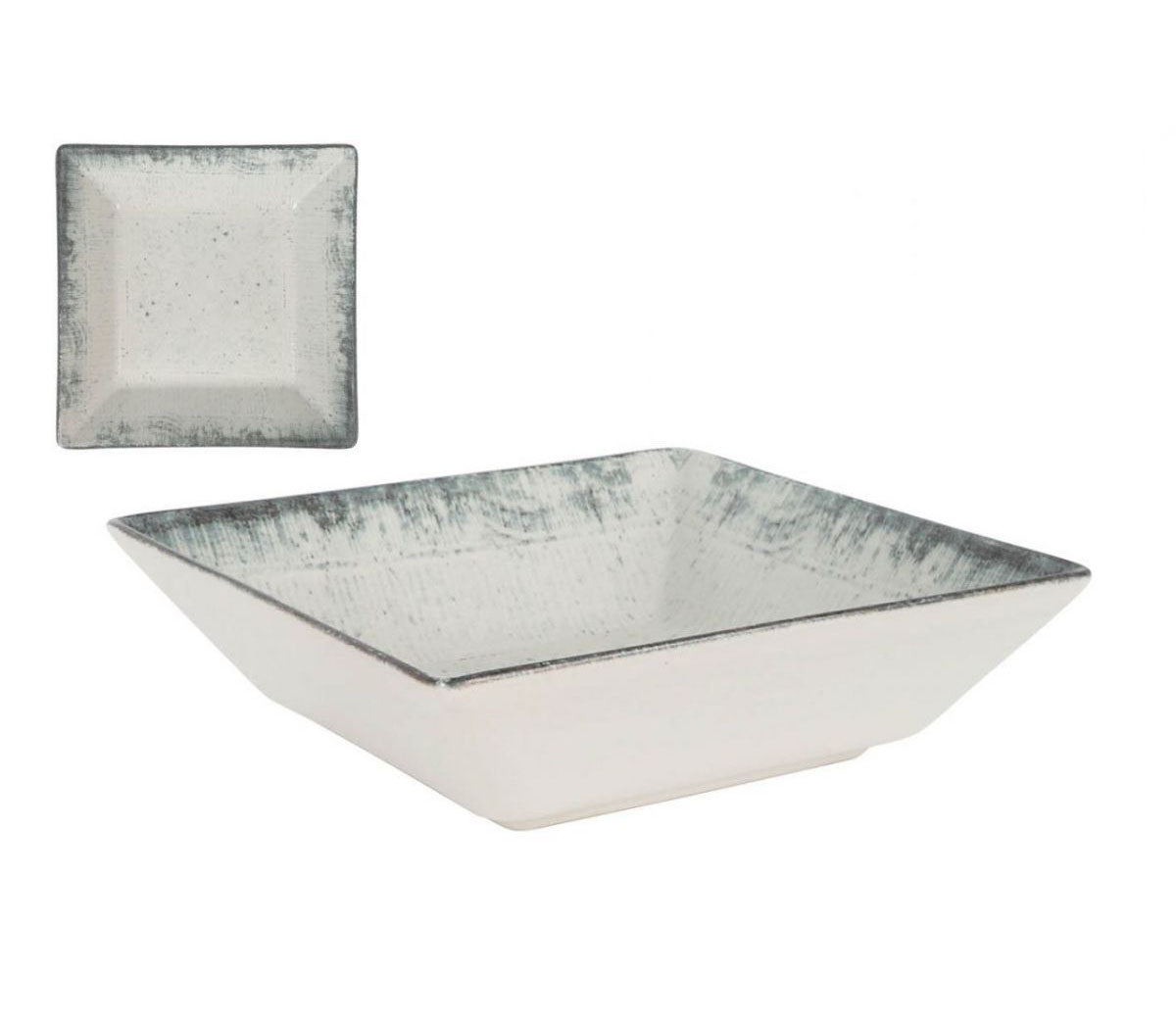 Kumo square bowl 18x18cm Stoneware