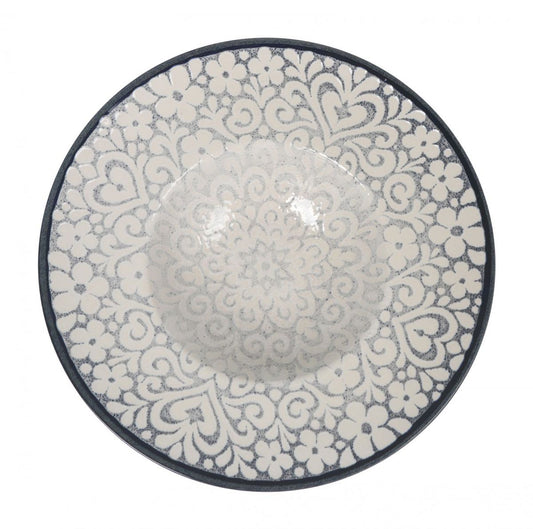 Azurill Risotto plate pasta bowl 28cm Stoneware