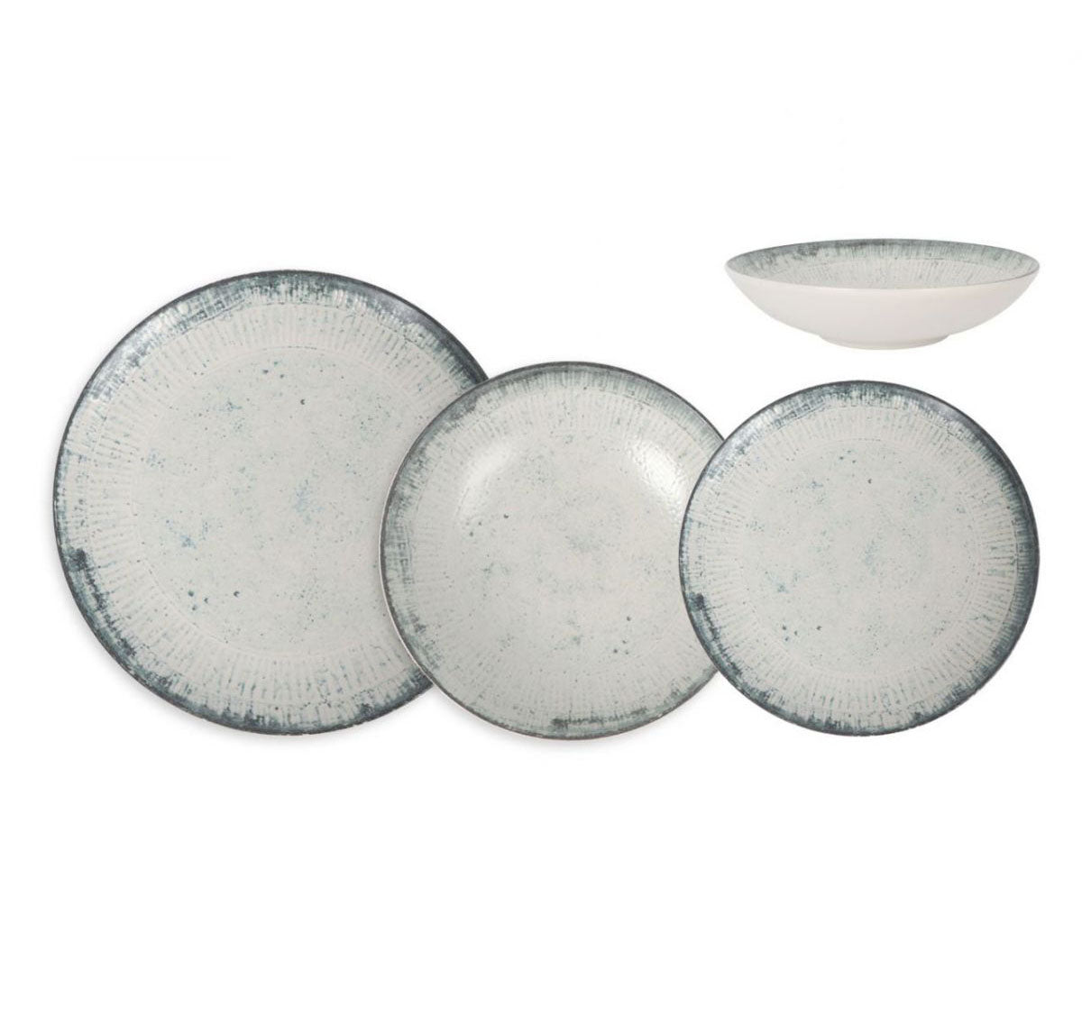 Kumo 12 piece dinner set dinner service dinner plates + bowls + dessert