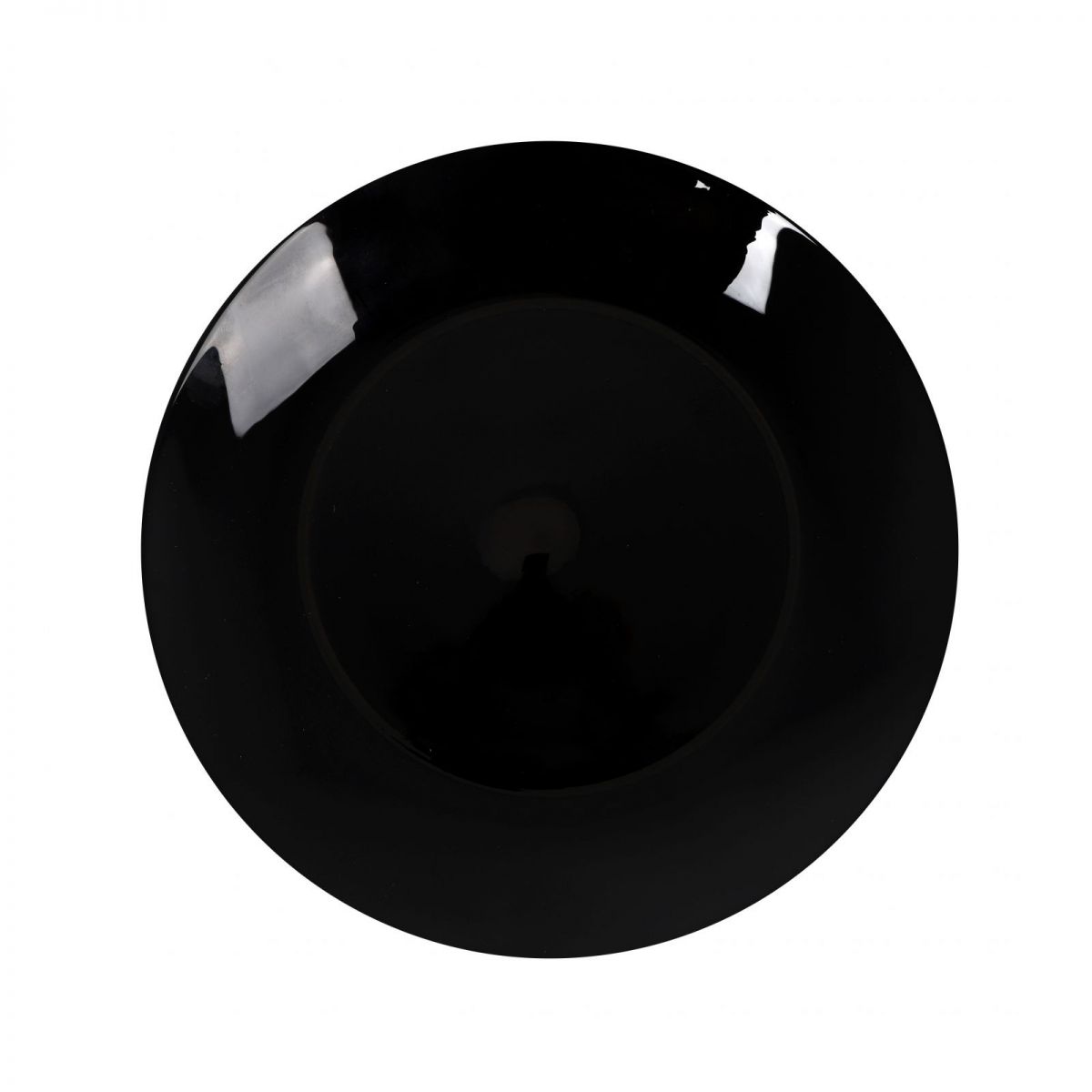 12pcs Opal glass Dinner set Tempered Resistance BLACK