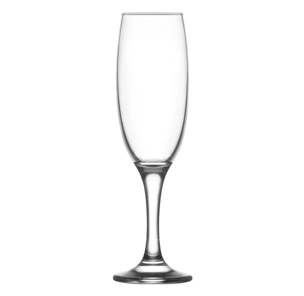 Aspen Glass Champagne Flutes 220ml LAV Horeca