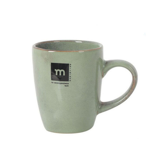 Macarella Green Coffee Mug 230ml Stoneware