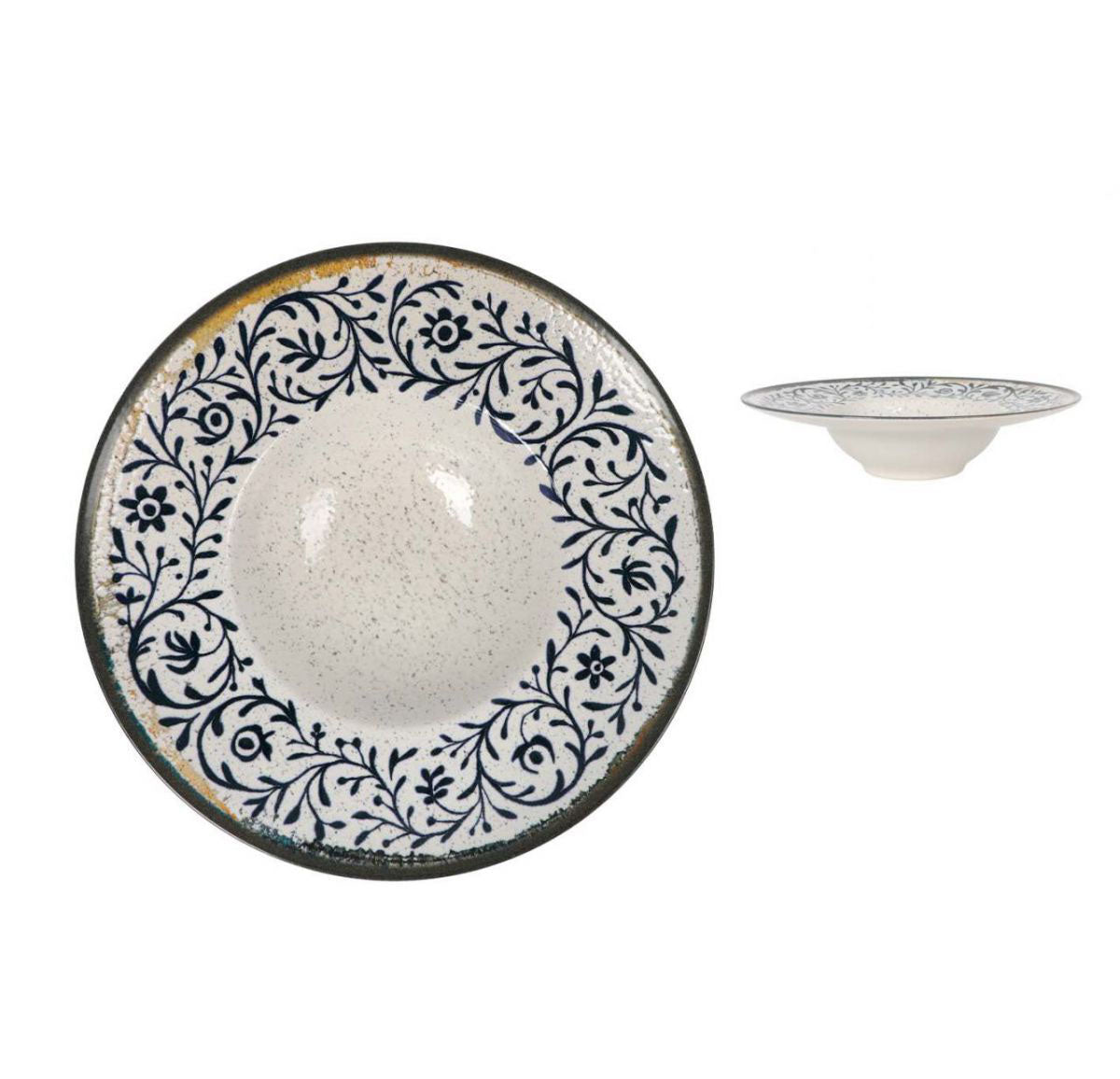 Nira Risotto plate pasta bowl 28cm Stoneware