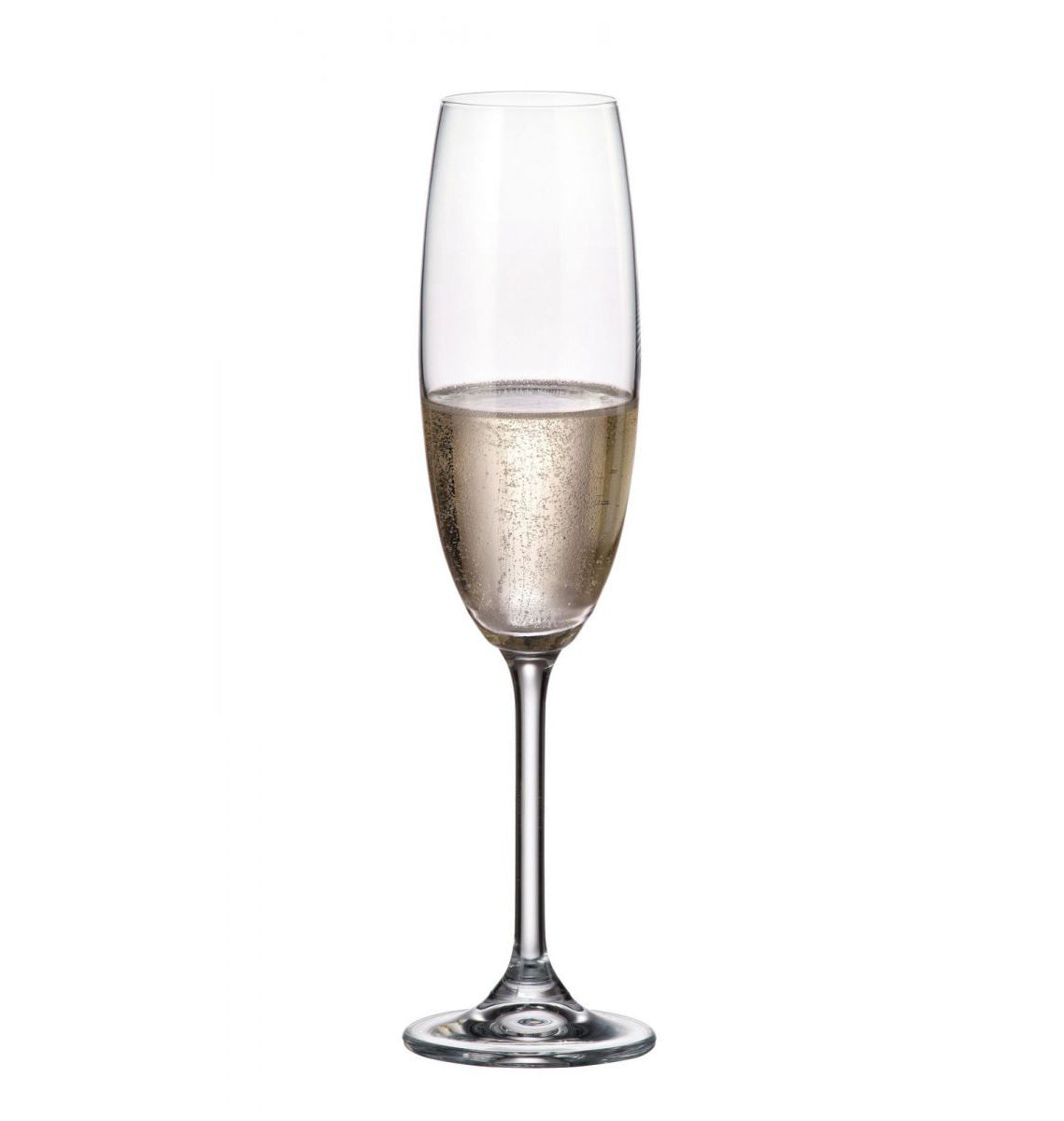Noela Champagne Flute Bohemia Crystal 220ml prosecco cava glass