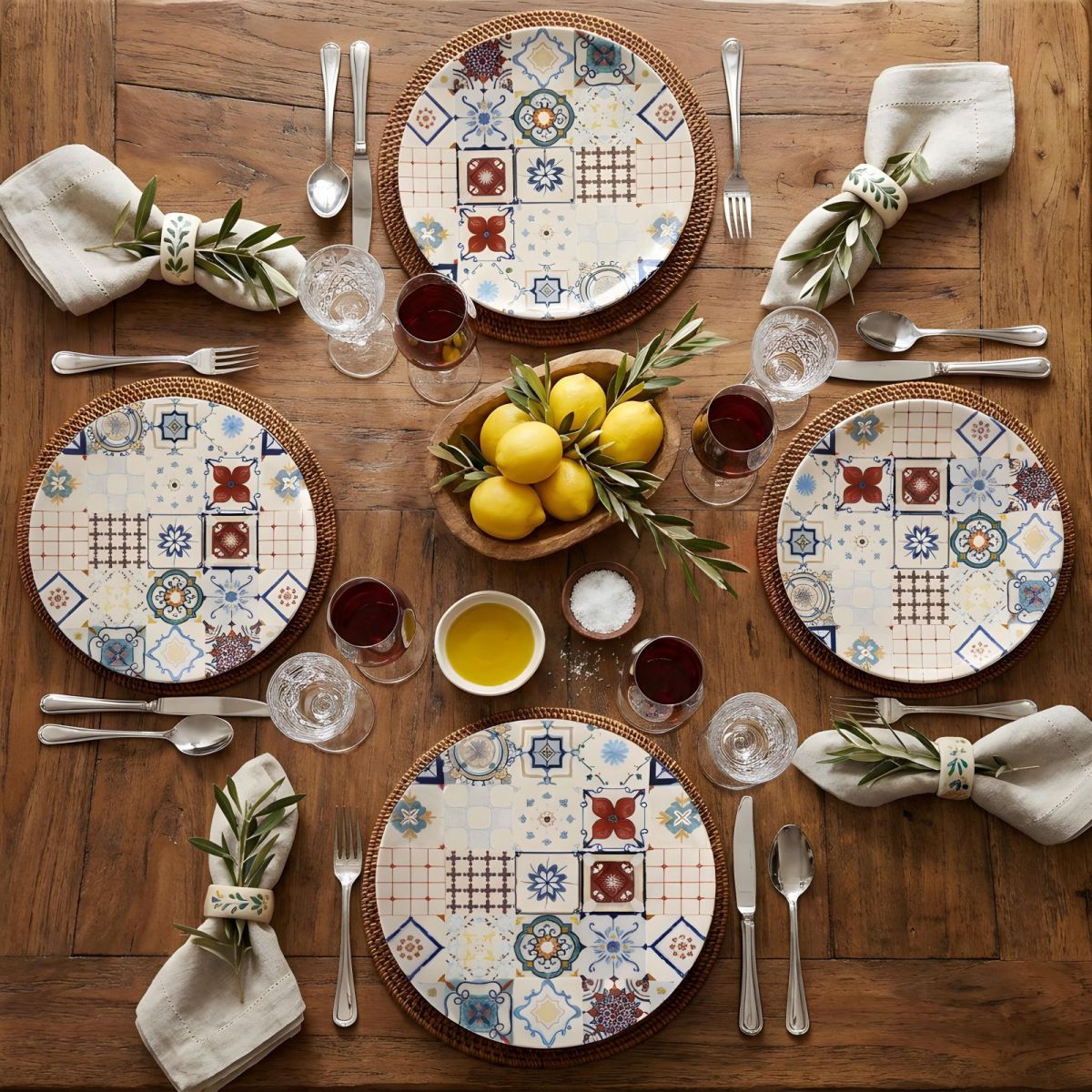 Lore 12pcs Dinner set Dinner service dinner plates
