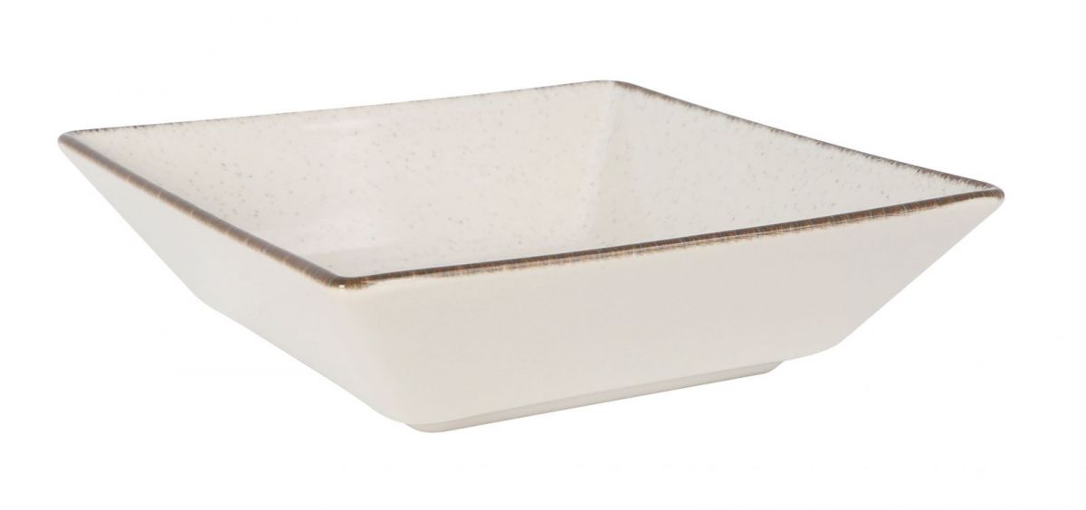 Anllo square bowl 18x18cm Stoneware tapas dish starters desserts