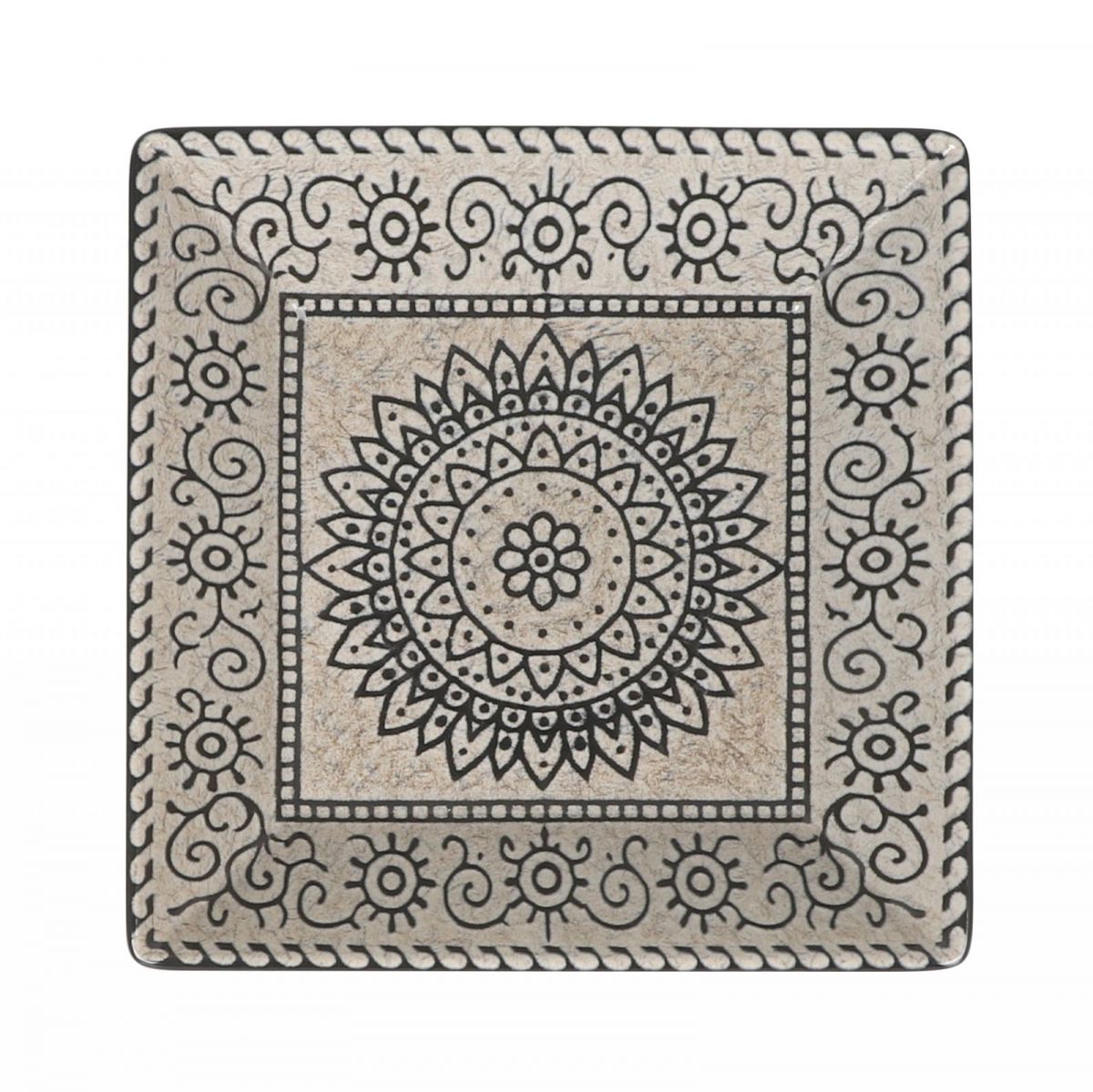 Sole square bowl 18x18cm Stoneware tapas dish starters desserts