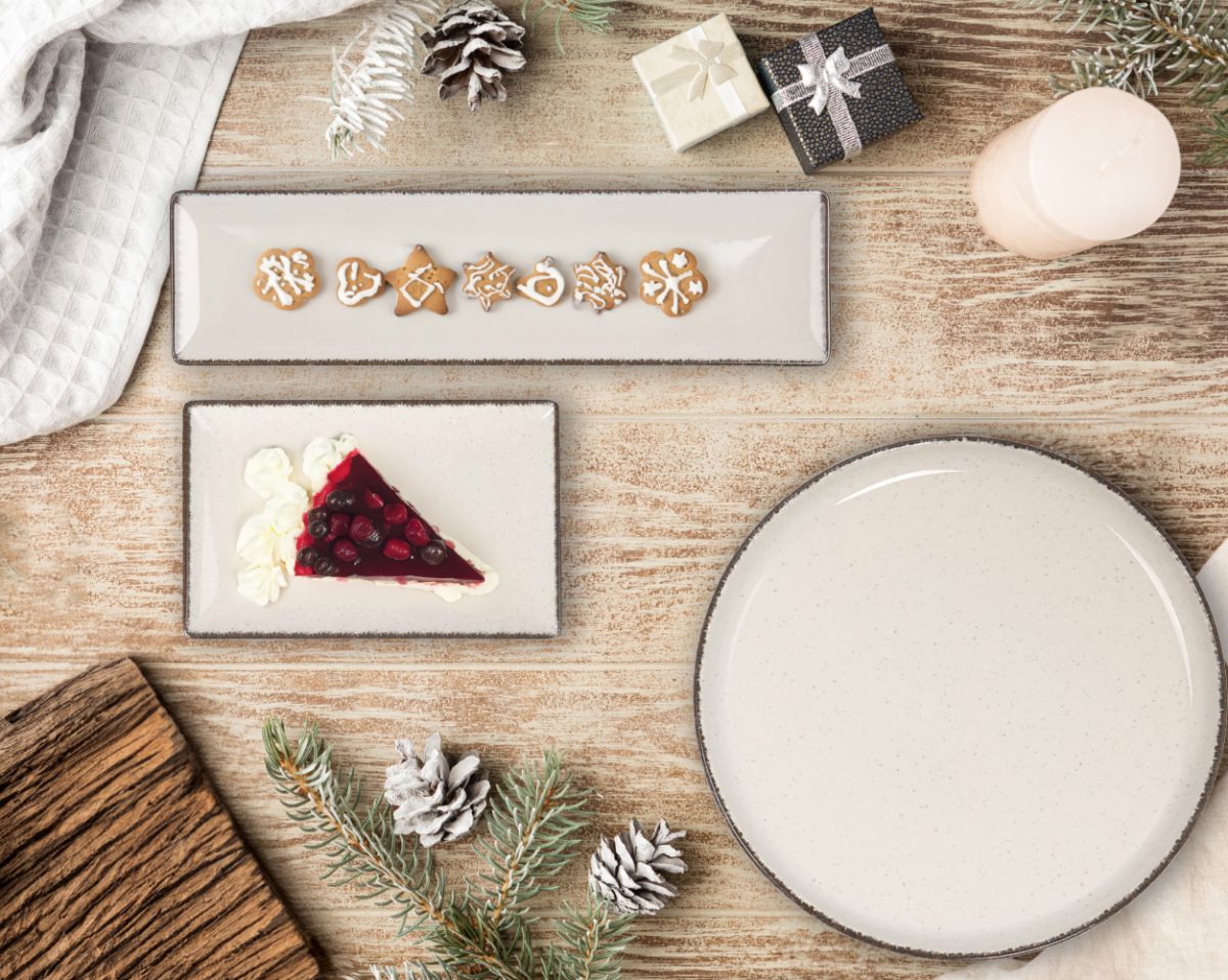 Anllo rectangular 25x15cm dessert plates