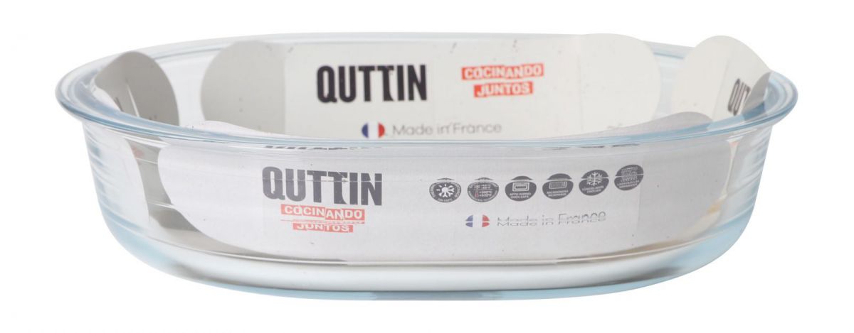 1.5L Oval Oven dish Quttin 23.7x18.8cm banking roasting