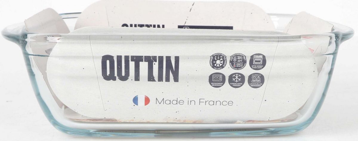 1.1L Square Oven dish Quttin  Borosilicate glass high quality Extra resistant