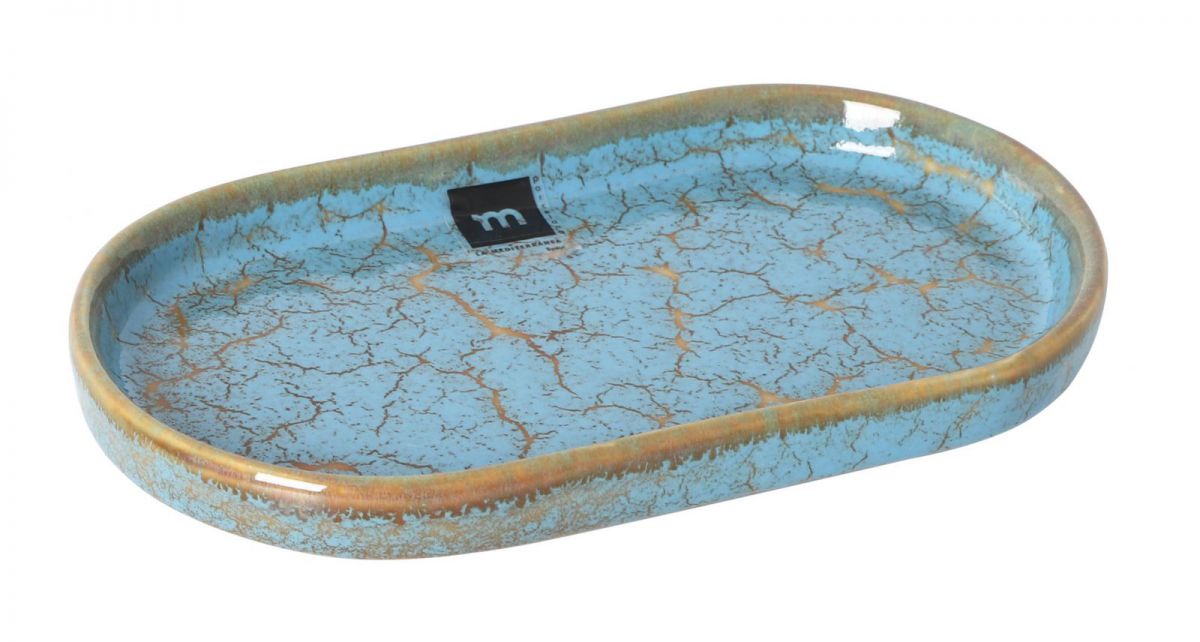 Scratch Blue 20.6x11.7cm dish