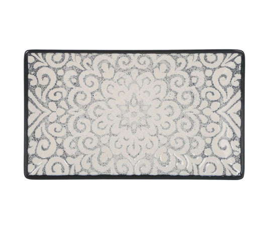 Azurill rectangular 25x15cm dessert plates