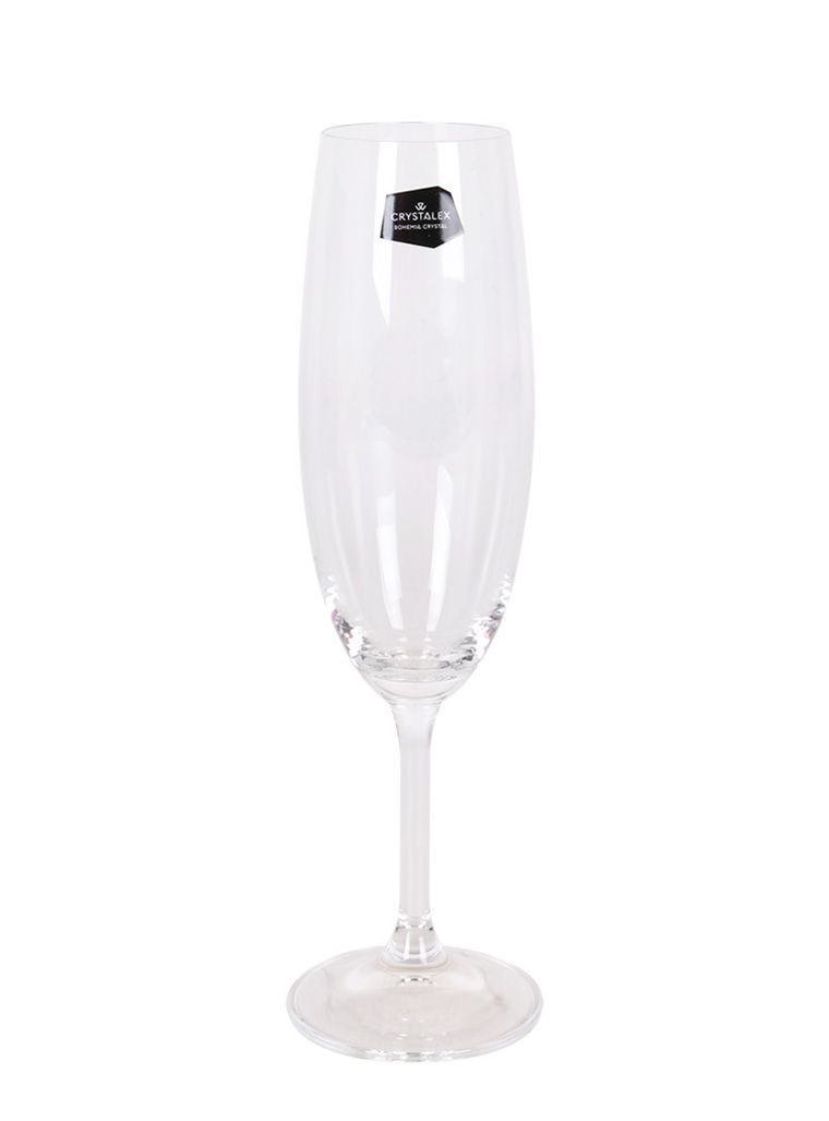 Lara Champagne Flute Bohemia Crystal 220ml