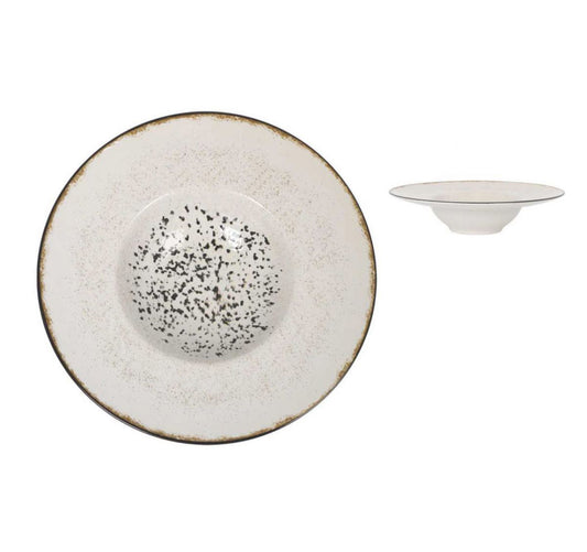 Essentia Risotto plate pasta bowl 28cm Stoneware