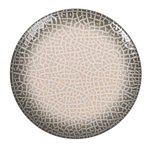 Milo 26cm dinner plates Embossed Stoneware