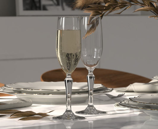 Gotica Champagne flutes 210ml Royal Leerdam