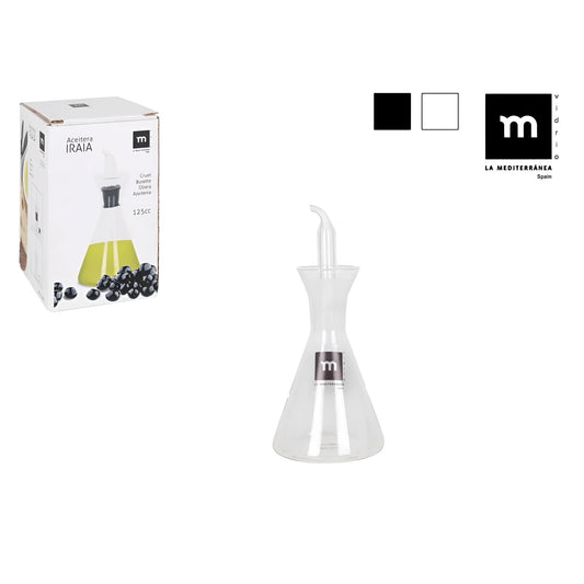 Iraia 125ml Olive Oil Dispenser Borosilicate glass bottle