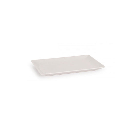 Ivory shine rectangular 13x20cm tapas dish