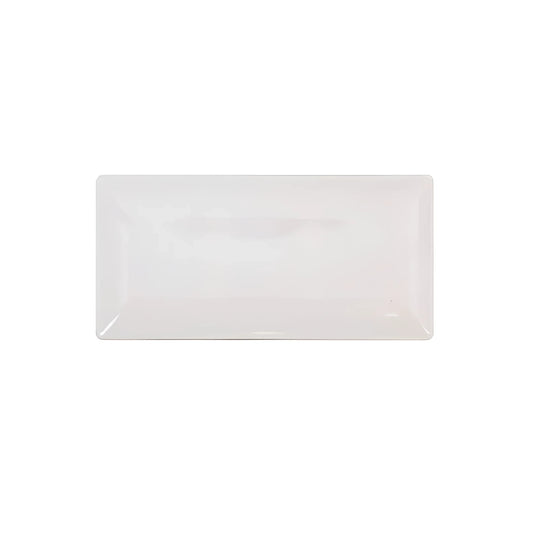 Ivory shine rectangular 30x15cm tapas dish