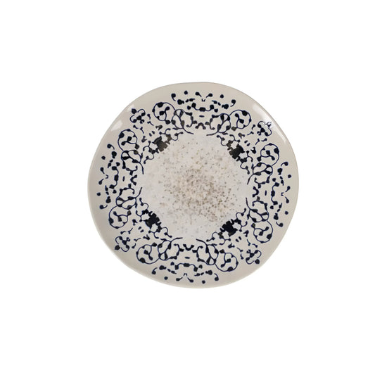 Jerica Iberica irregular shape 20cm dessert plate