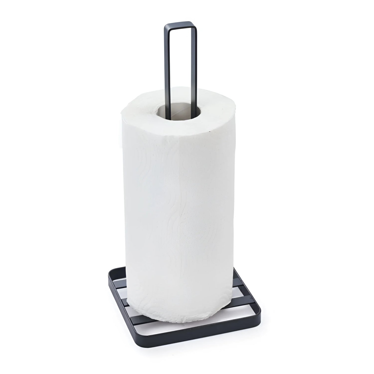 Kitchen roll paper holder Metal 14x14x32.5cm Confortime