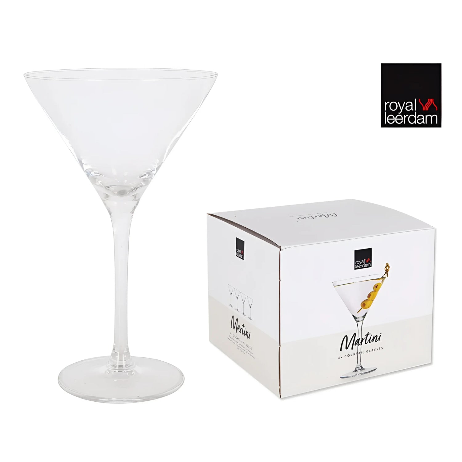 Large MARTINI glasses 260ml