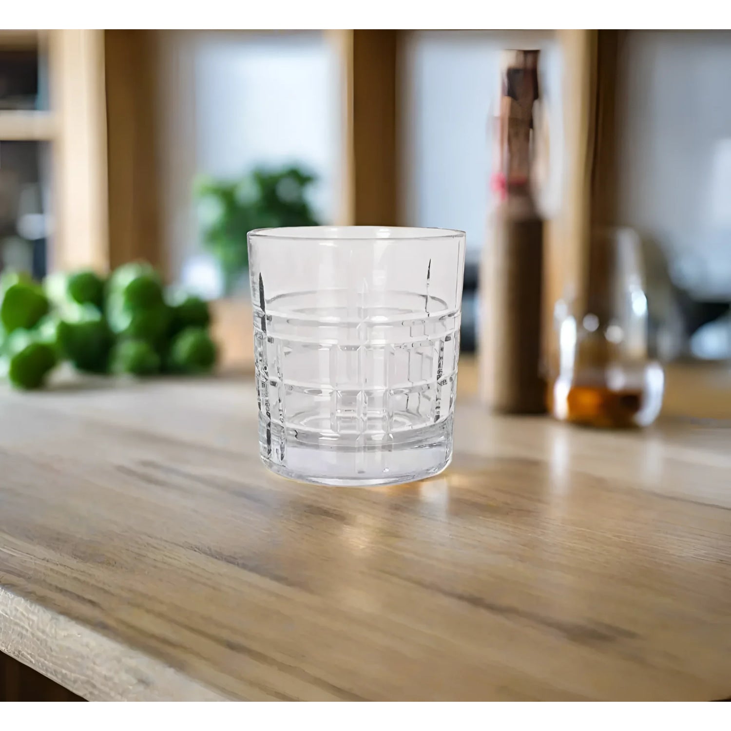Lav Brit Drinking glasses embossed vintage glassware 300ml