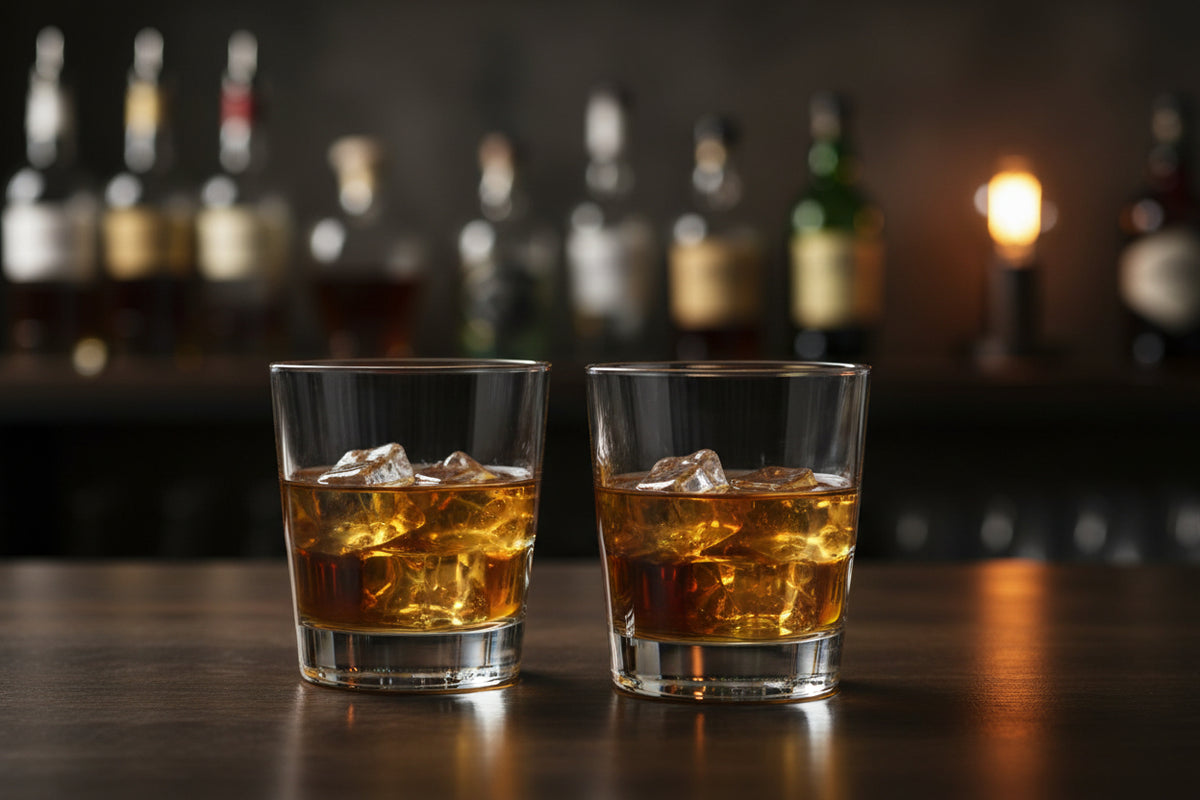 Libbey Optiva 350ml double old fashioned tumbler whisky drinking glass