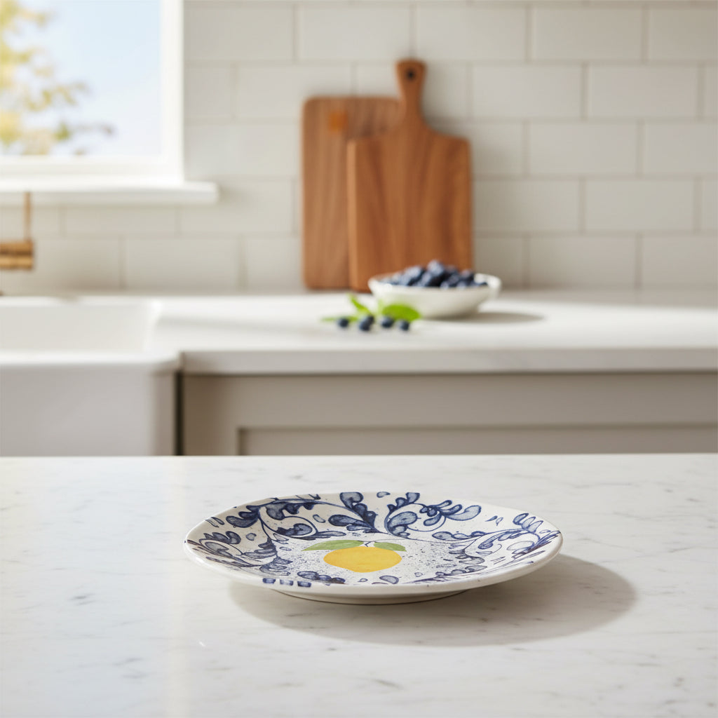 Limoi Iberica irregular shape 20cm dessert plate