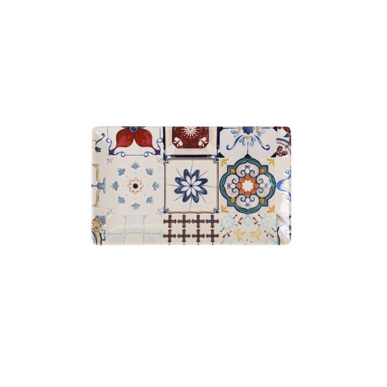 Lore 25x15cm rectangular dessert plate side tapas dish Starters Stoneware