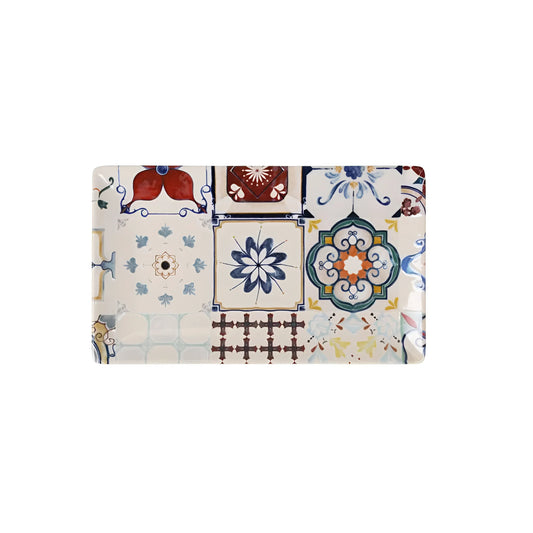 Lore 30x20cm rectangular Dinner plate Main course Stoneware