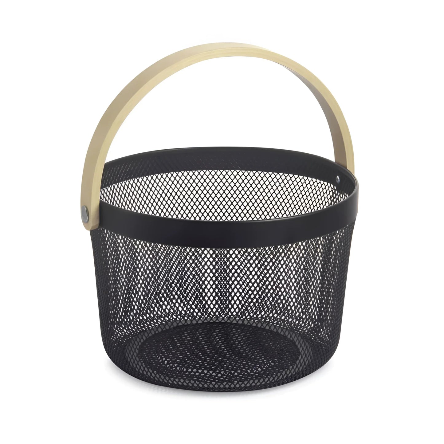 Metal Basket home storage organization 25.5x17.5cm Confortime