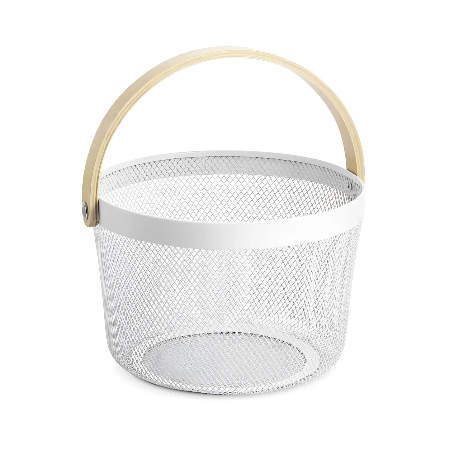 Metal Basket home storage organization 25.5x17.5cm Confortime