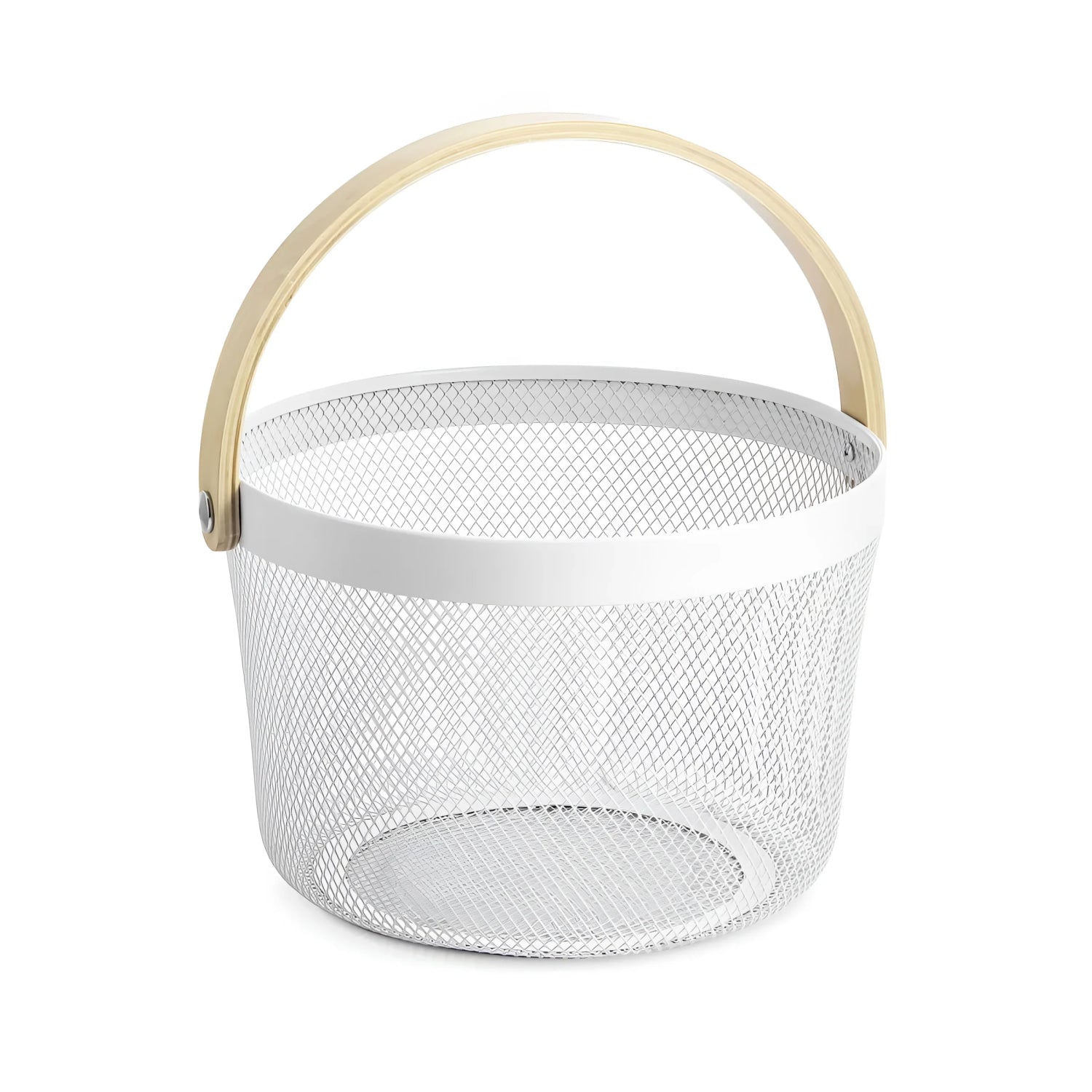 Metal Basket home storage organization 25.5x17.5cm Confortime