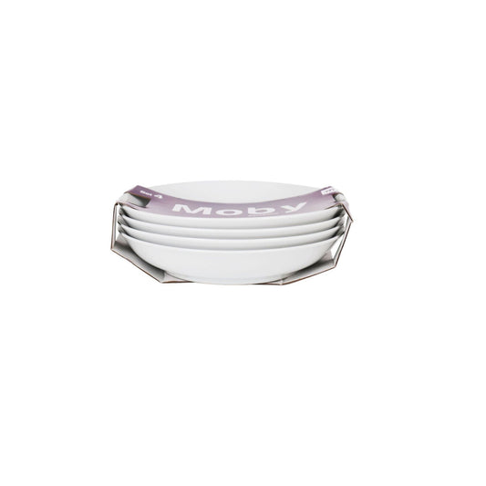 Moby 21x4cm Bowl White Porcelain