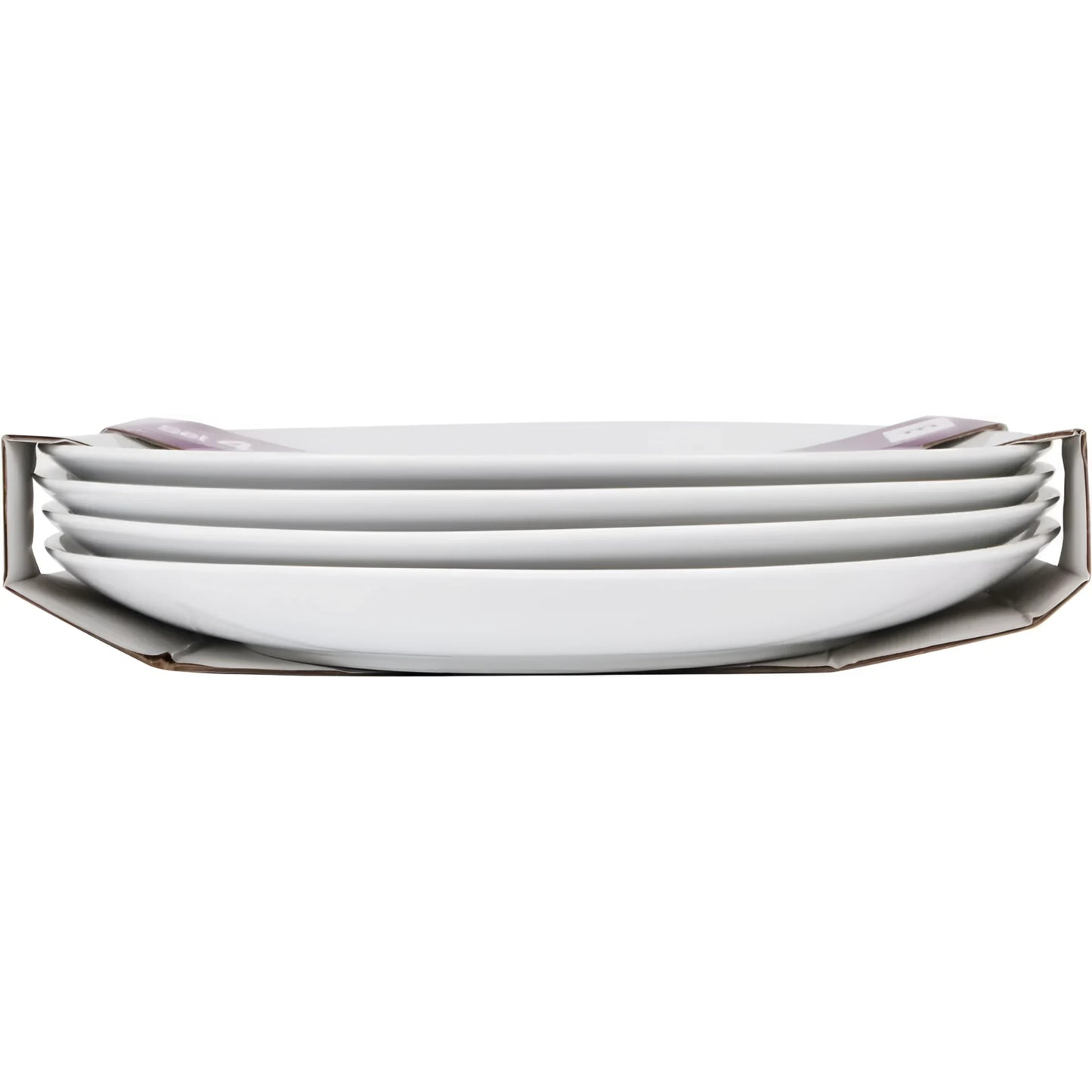 Moby 27cm Dinner plates White Porcelain off White