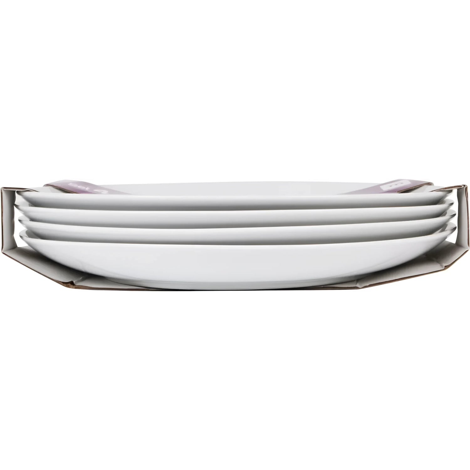 Moby 27cm Dinner plates White Porcelain off White